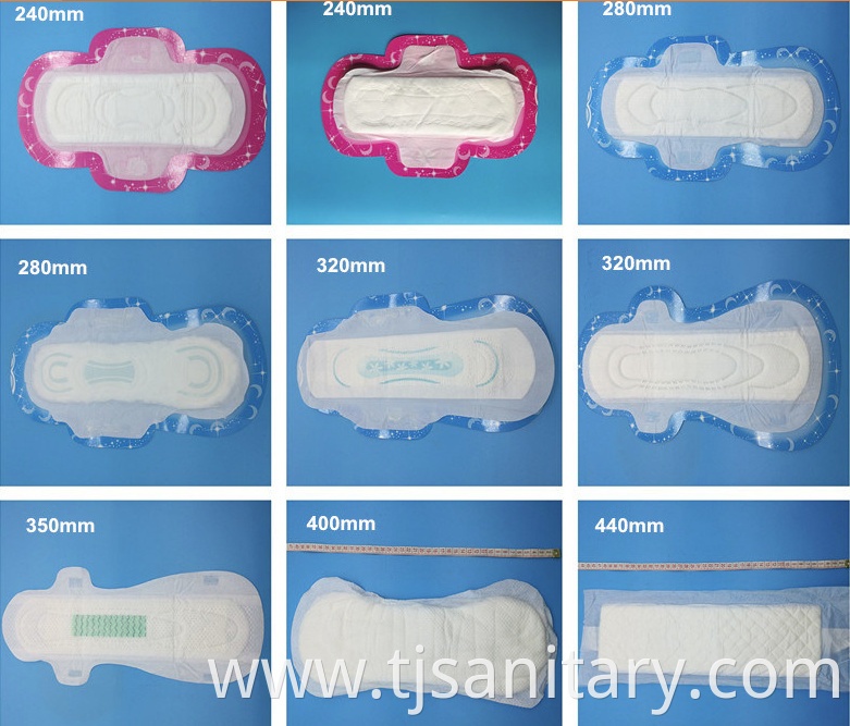 nonwoven sanitary pad